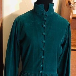 Vintage full coverage corduroy dress